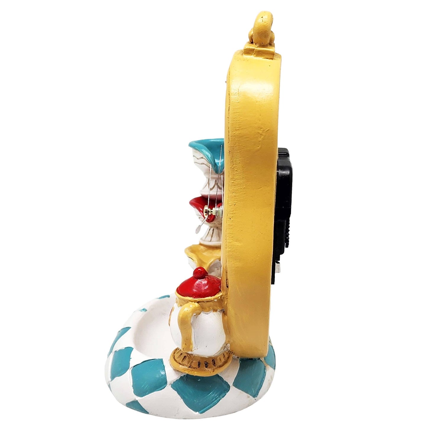 Mad Tea Party Clock / Back Flow Incense Burner