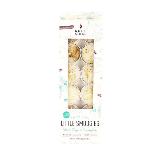 Little Smudgies - Eucalyptus Sage Smudge Candles (12)