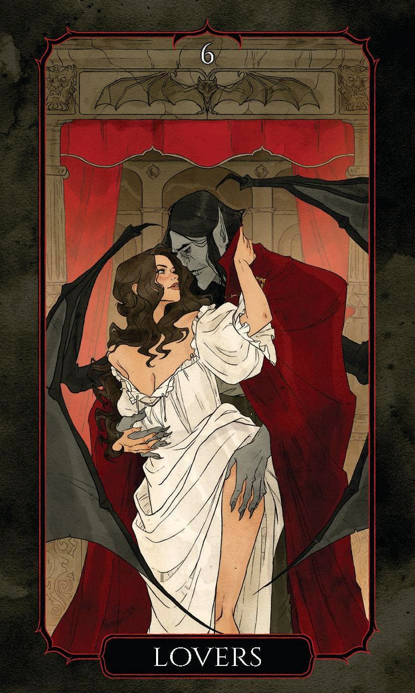 The Vampire's Tale Tarot Deck (Halloween Tarot Deck)