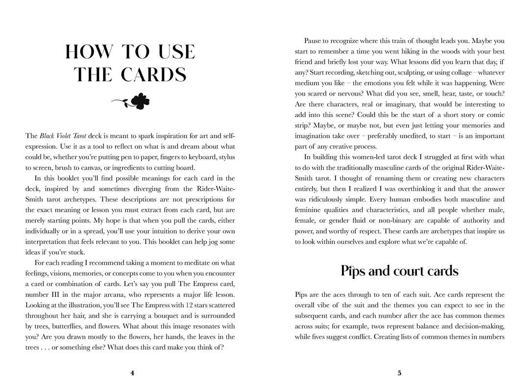 Black Violet Tarot by Heidi  Phelps: Flashcards; 176 pages / English