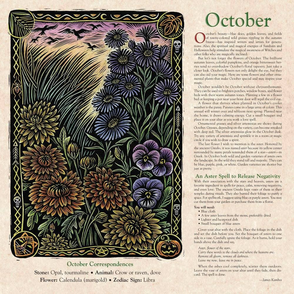 Llewellyn's 2027 Witches' Calendar: Spells & Sabbats