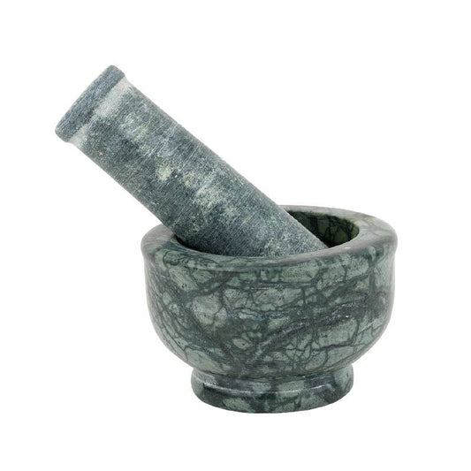 Green Marble Mortar & Pestle - Small