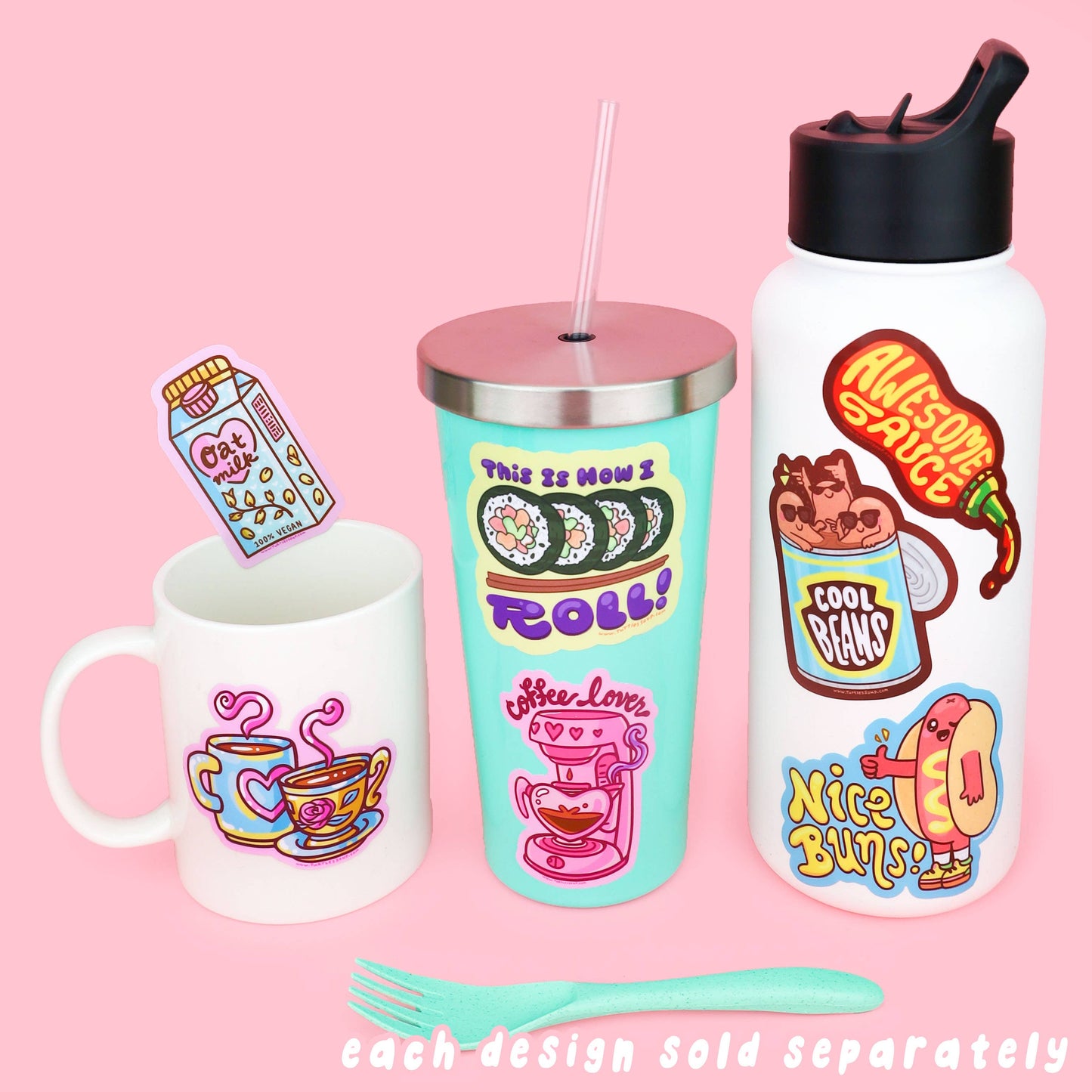 Stickers - TS - Coffee Lover Pink Coffee Machine Espresso