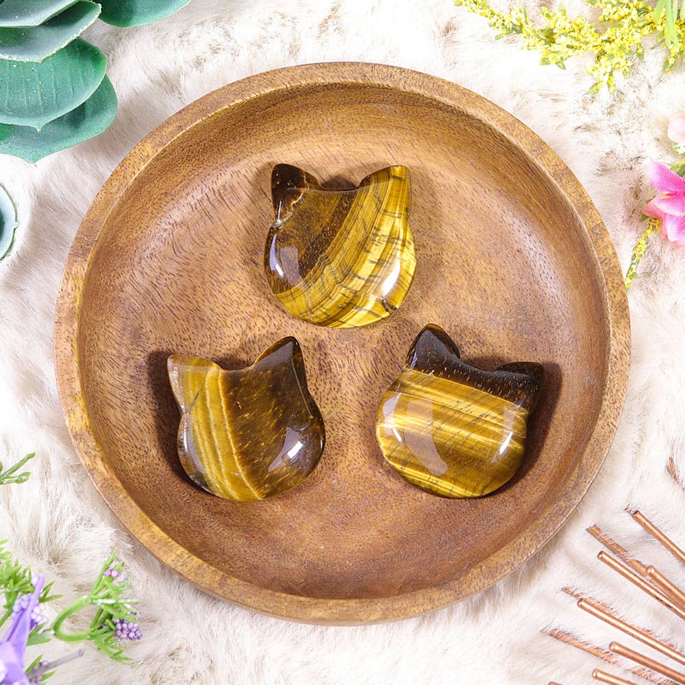 Tigers Eye Kitty Face - Tigers Eye Animals