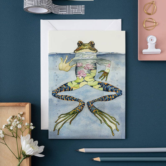 Greeting Card - DM Collection - Frog