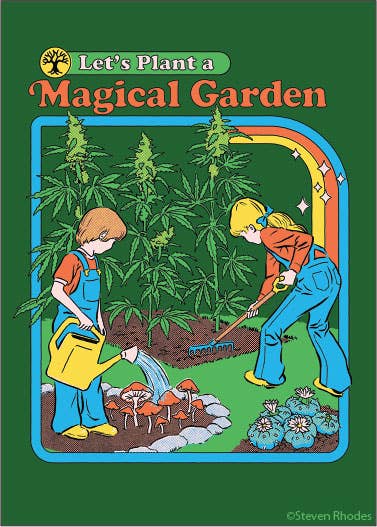 Magnet - Ephemera - Let's Plant a Magical Garden