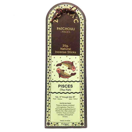Zodiac Natural Incense- Pisces / 25 g.