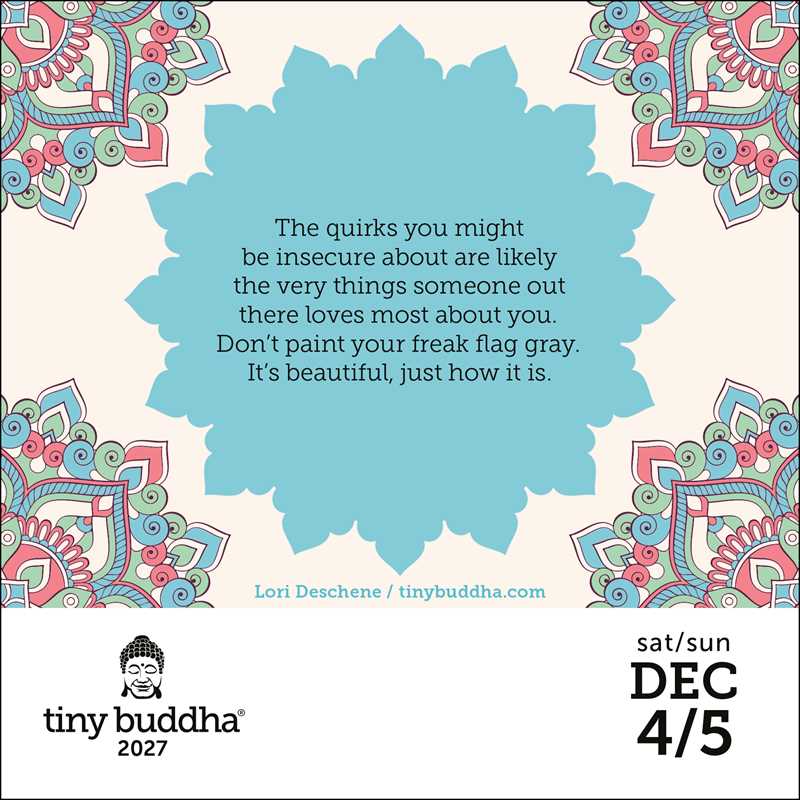 Tiny Buddha 2027 Day-to-Day Calendar by Lori  Deschene: Calendar; 640 pages / English
