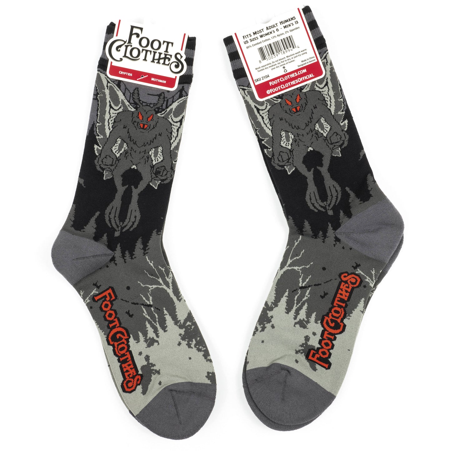 Socks - Foot Clothes - Mothman Crew