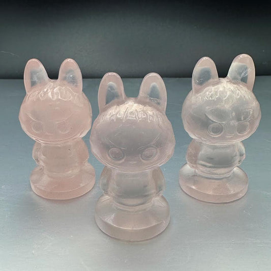Rose Quartz Labubu - 1 pc