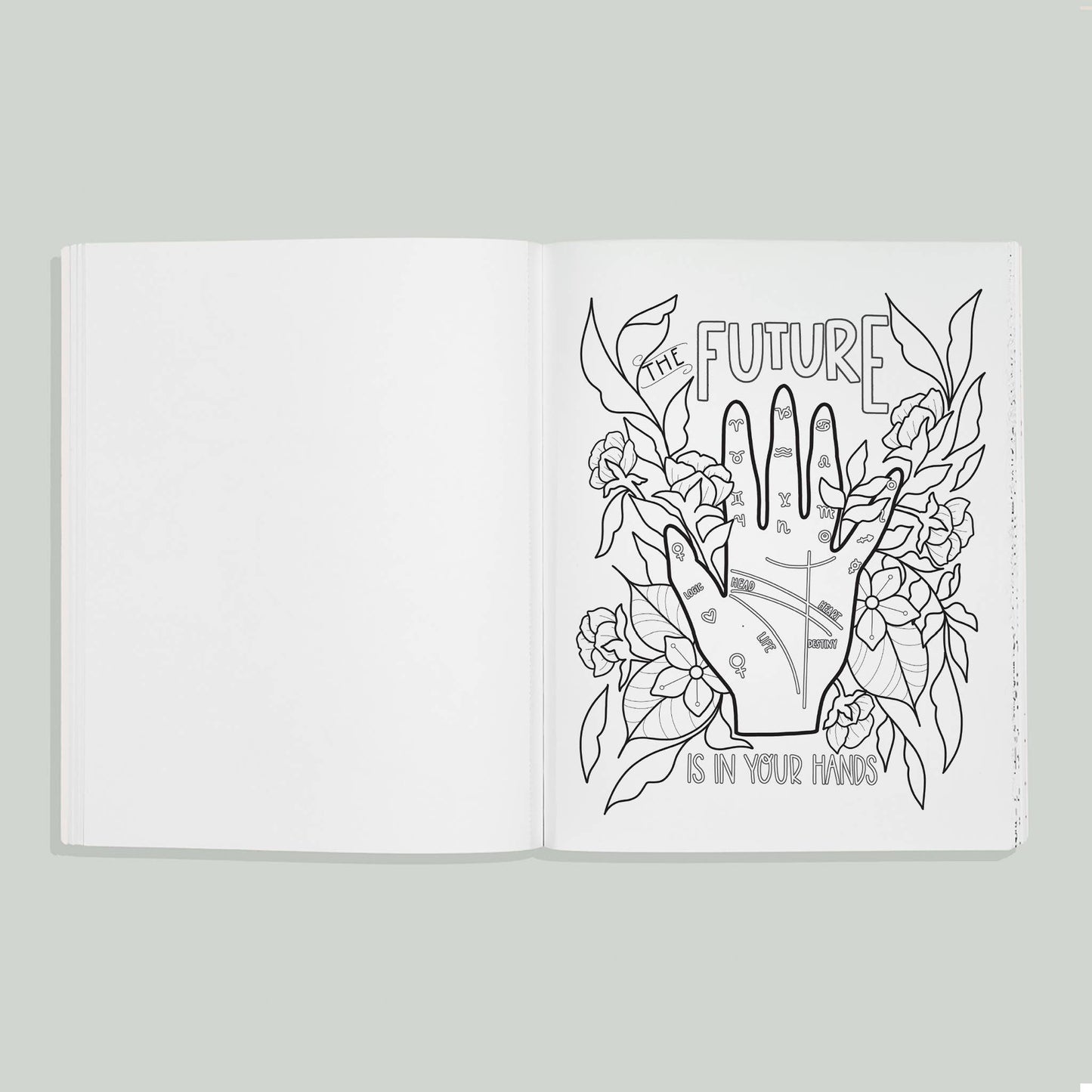 You are Made of Magic: Coloring Book with Affirmations