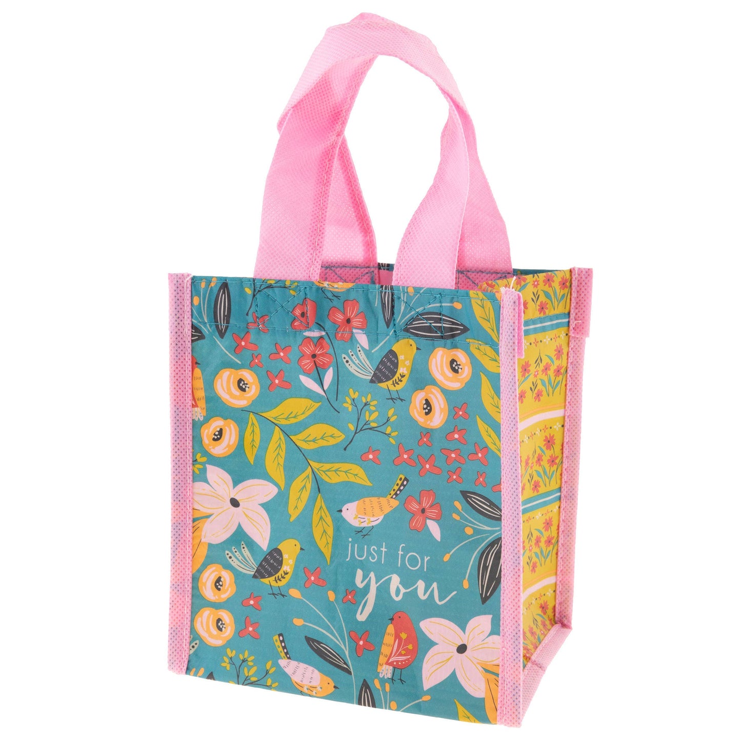 Gift Bag - Small - Recycled Karma - Ink Floral