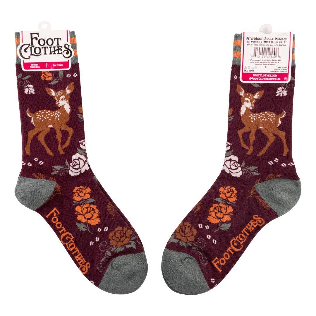 Foot Clothes - The Fawn Crew Socks