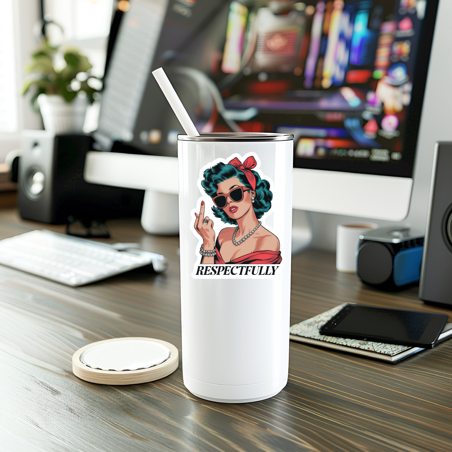 Sticker MMT - Respectfully