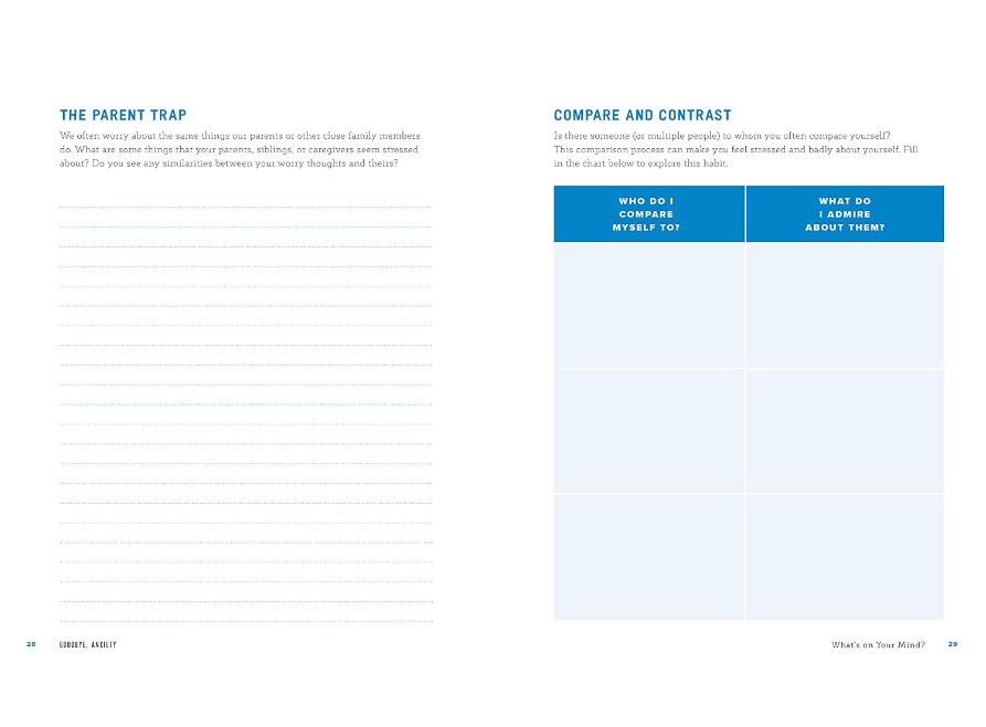 Goodbye, Anxiety: A Guided CBT Journal (Self Care)