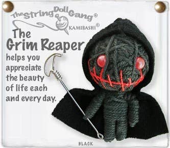 String Doll - The Grim Reaper Keychain