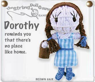 String Doll- Dorothy Keychain