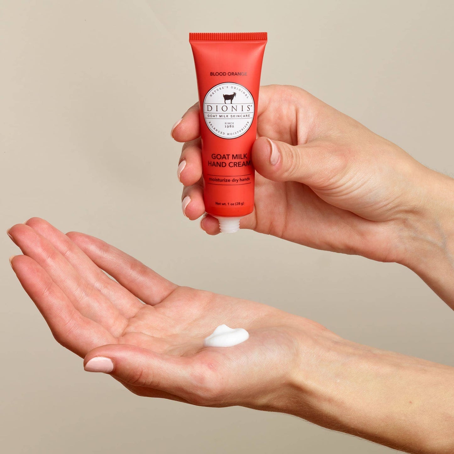 Dionis Blood Orange Goat Milk Hand Cream, 1oz