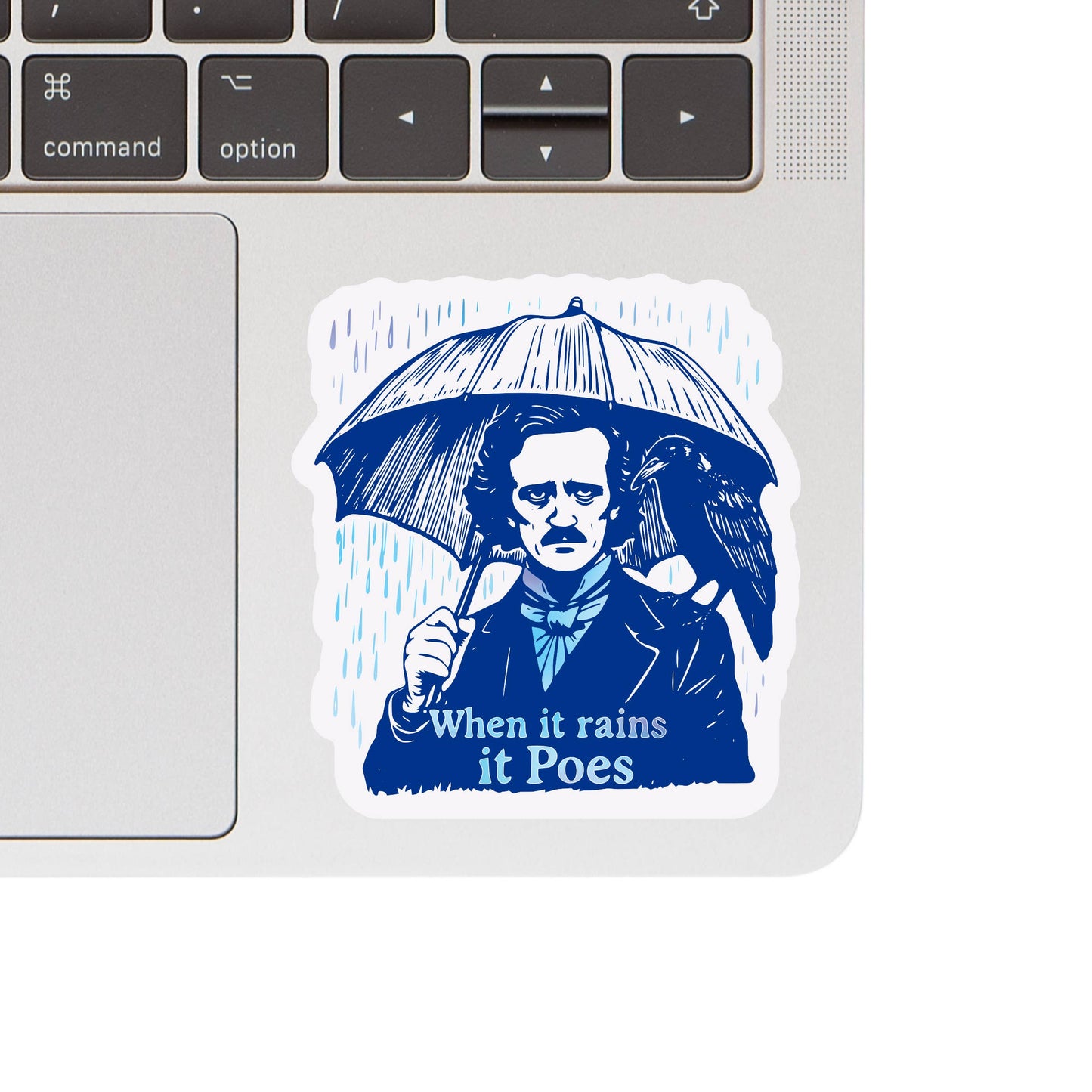 JM Stickers - Literature Book Funny Quote Poe High Quality Vinyl Sticker