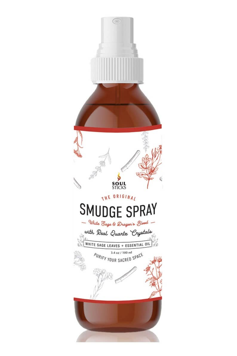 Soul Sticks - Dragon's Blood Sage Smudge Spray (3.4 oz)