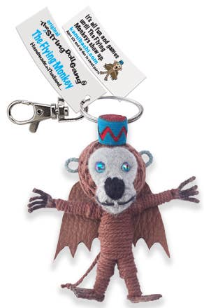 String Doll Gang - Flying Monkey Keychain