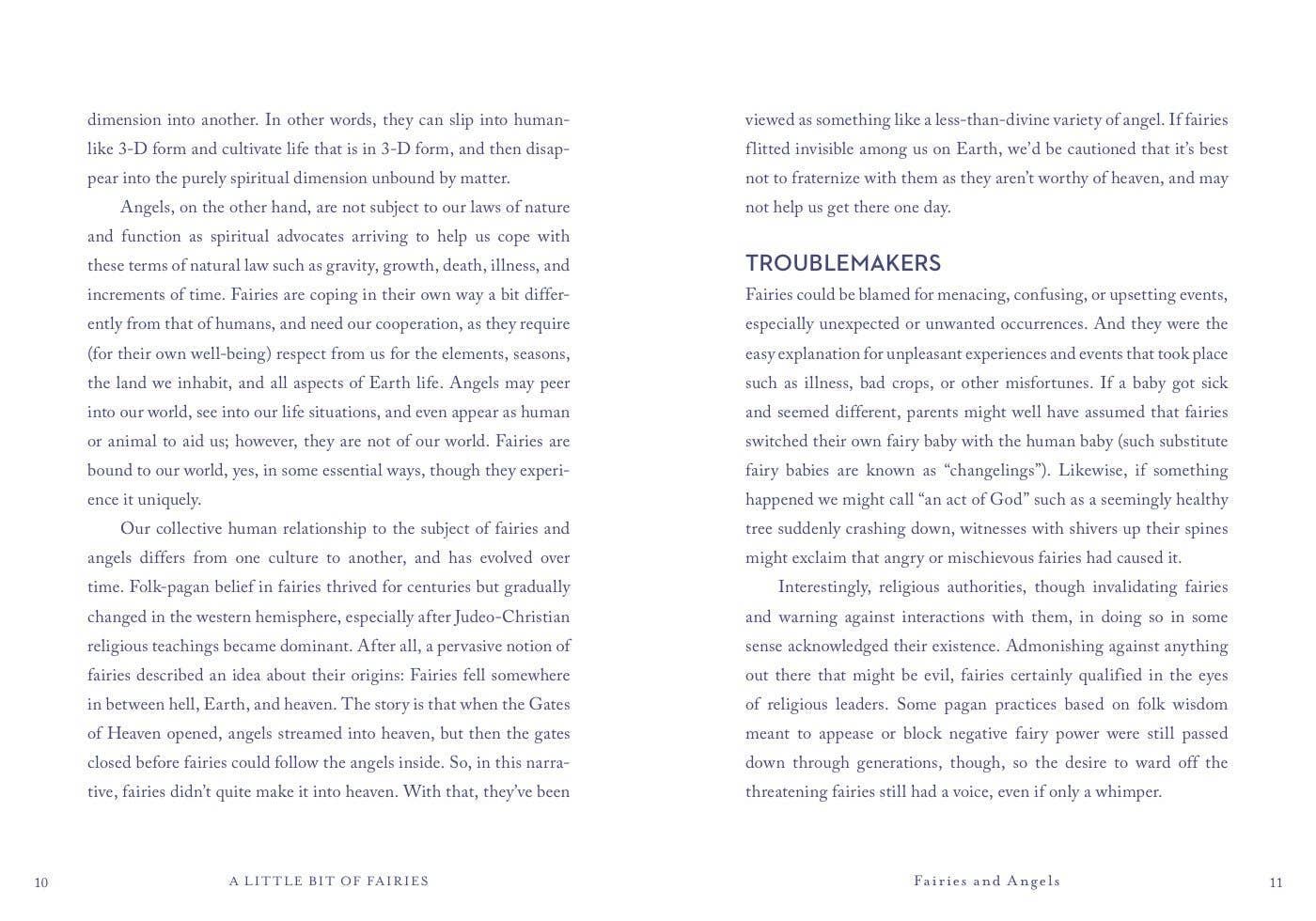 Little Bit of Fairies by Elaine Clayton