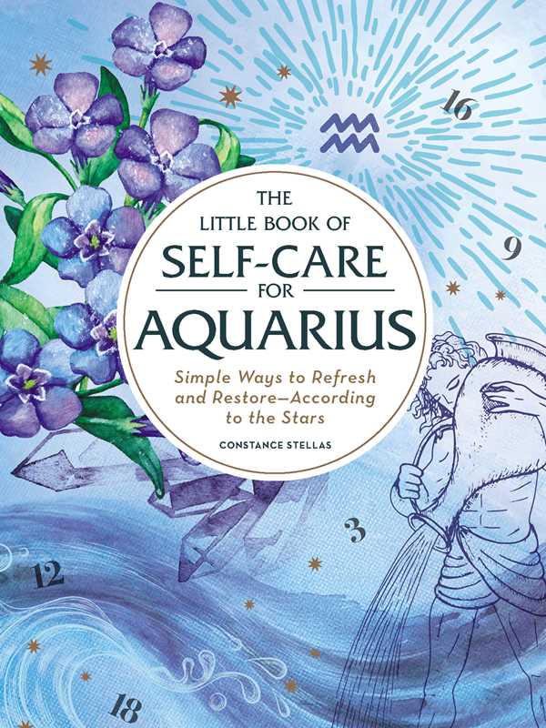 Little Book of Self-Care for Aquarius by Constance Stellas: Hardcover