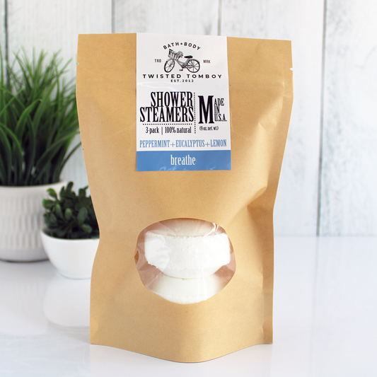 Shower Steamers Breathe - Eucalyptus+Peppermint+Lemon