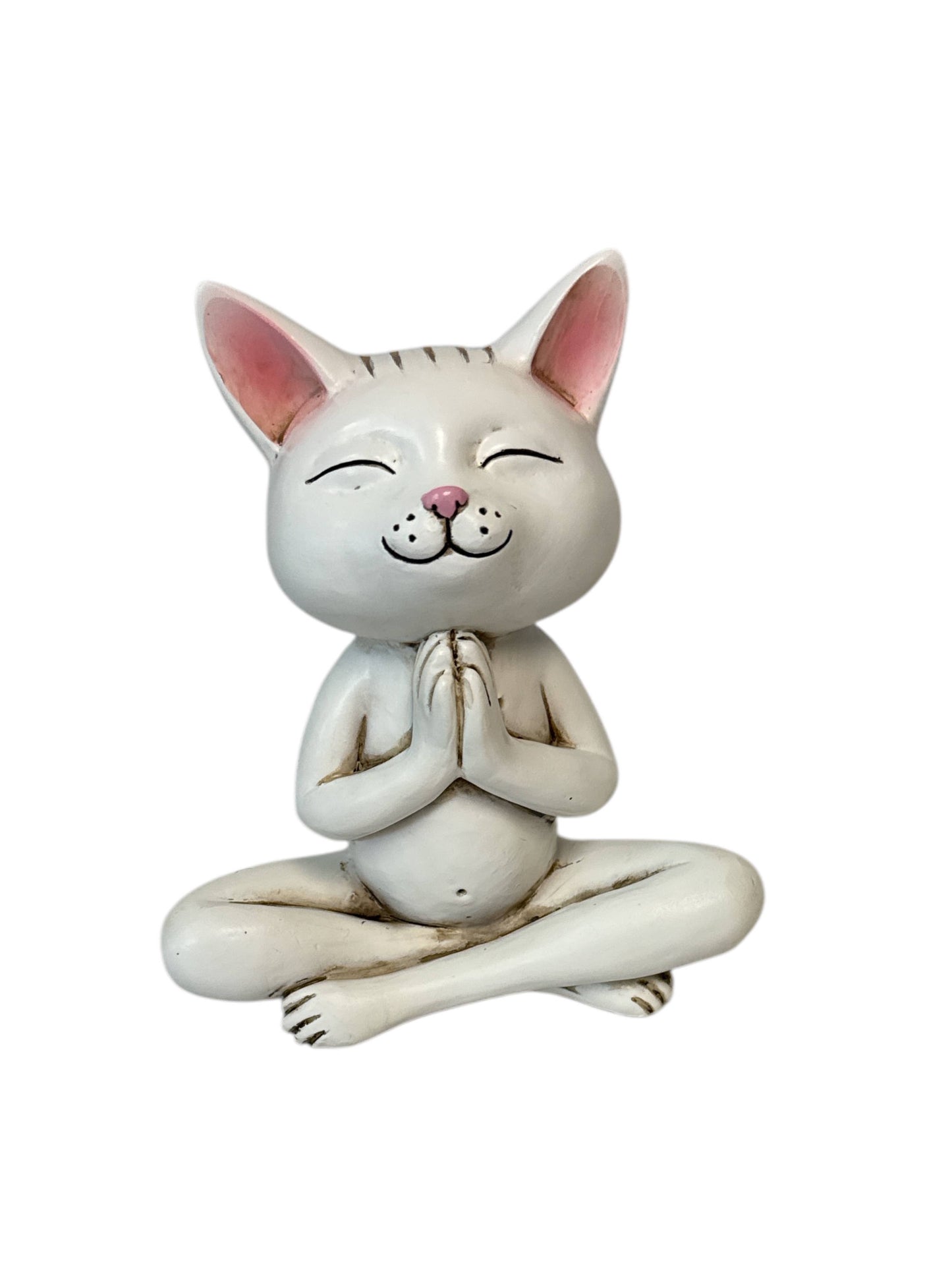 Zen Cat Meditation Figurine