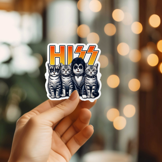 Sticker MMT - Rocker Cats | Laptop Sticker | Vinyl Sticker