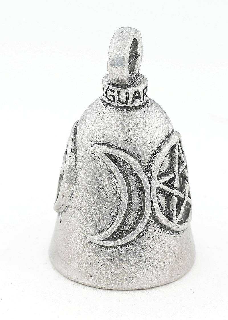 Pentagram with 3 Moons Guardian Bell
