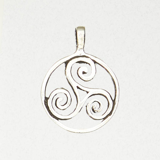 Nirvana Eire - Celtic Pendant - Talisman Of The Sacred Three: Pewter