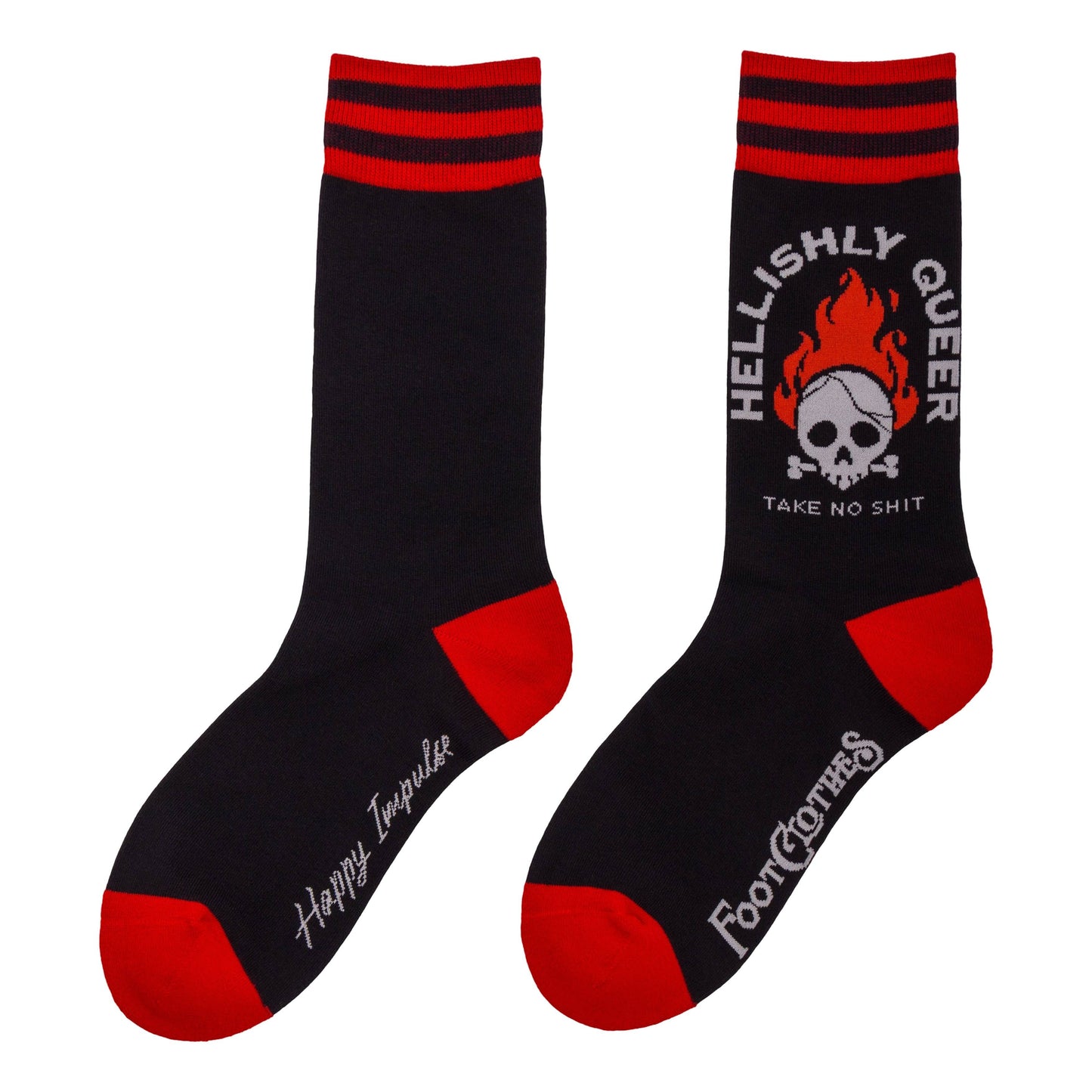 Foot Clothes - Hellishly Queer Crew Socks