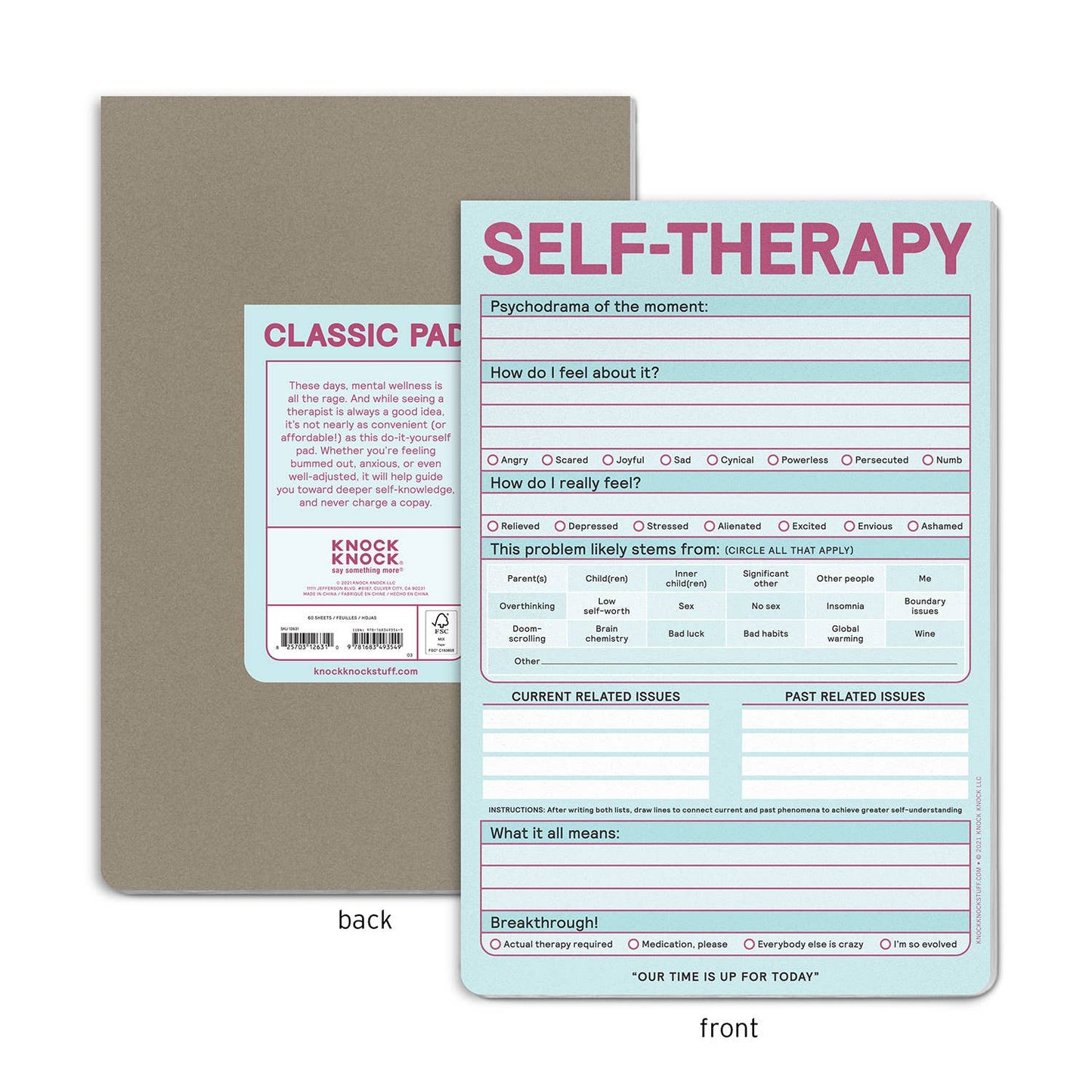 Self-Therapy Pad (Pastel Version)