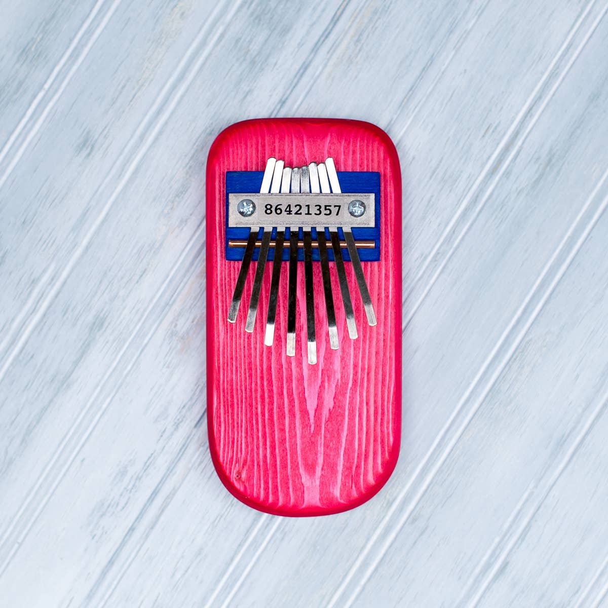 Color Pine Thumb Piano: Pink / High Diatonic (Standard)