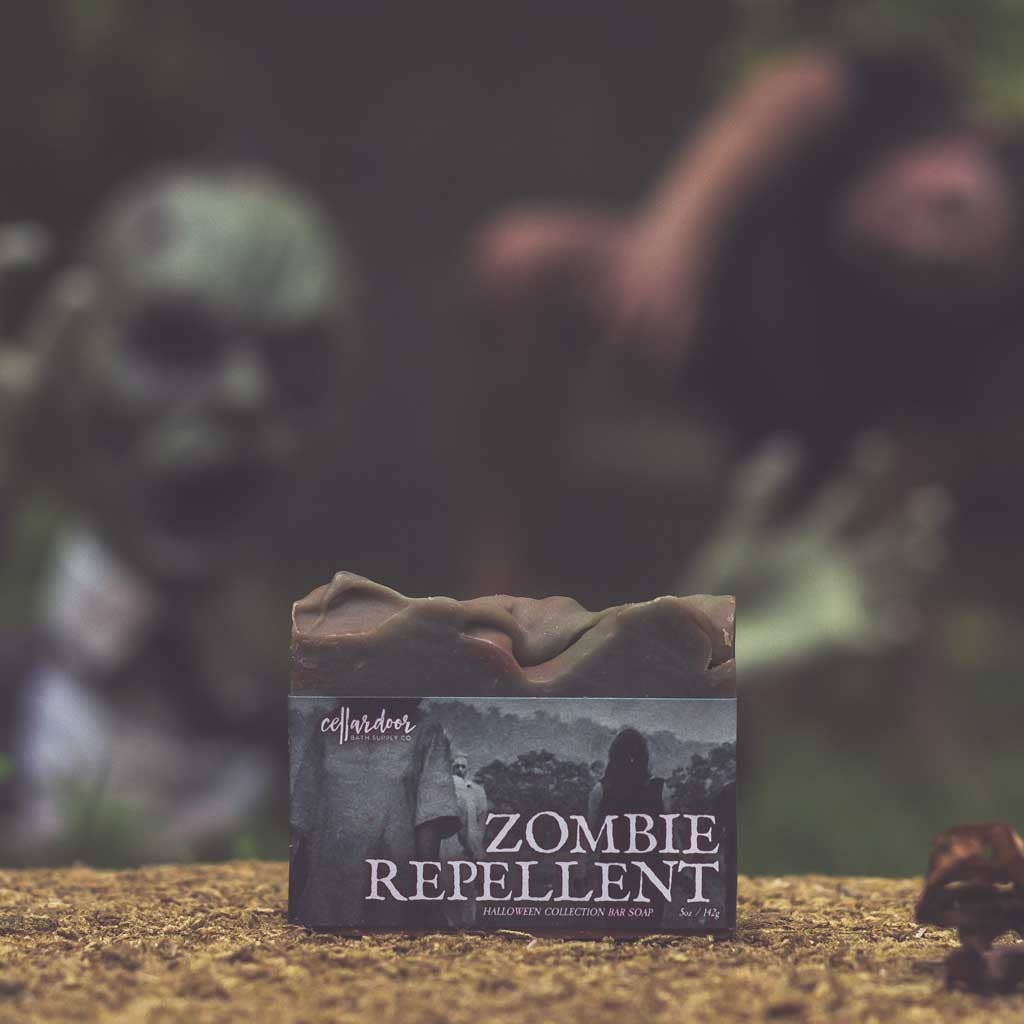 Cellar Door Zombie Repellent Bar Soap Vision Quest Bookstore