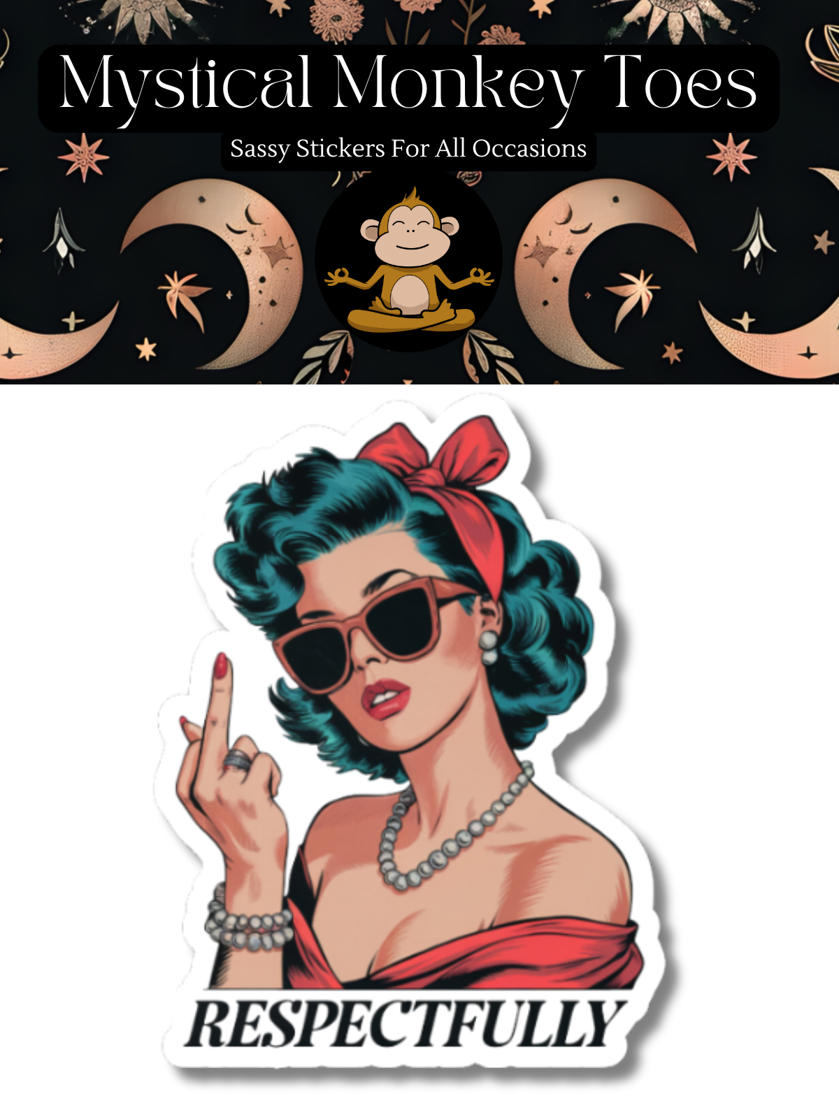 Sticker MMT - Respectfully