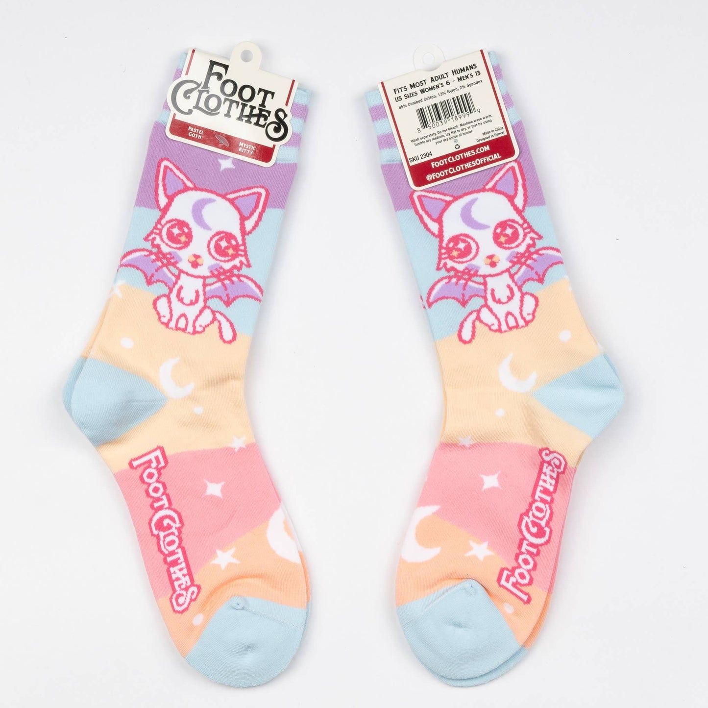 Socks - Foot Clothes - Mystic Kitty Crew