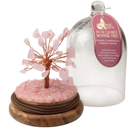 Peridot Wishing Tree in Dome (with Box)