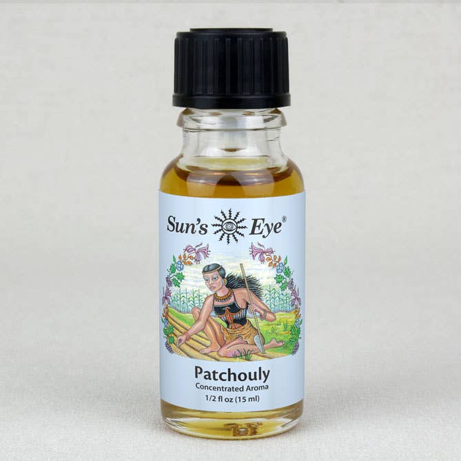 Patchouly Oil: .5 fl oz - Sun's Eye