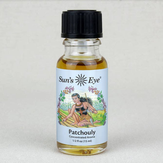 Patchouly Oil: .5 fl oz - Sun's Eye