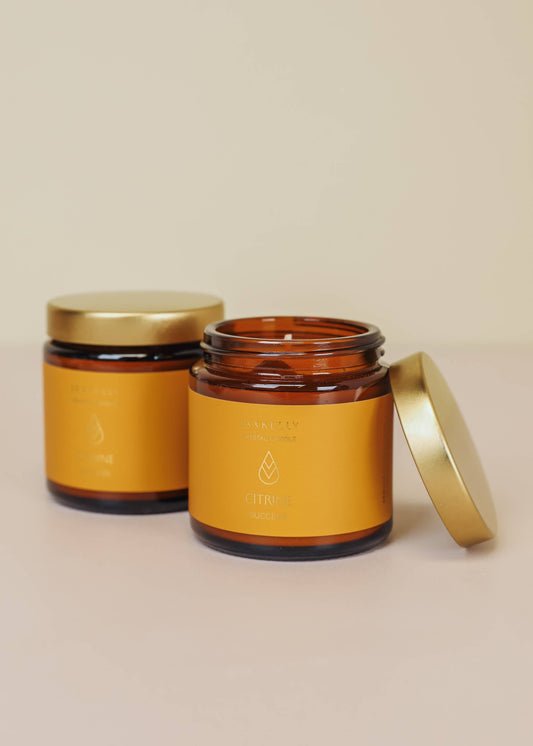 Crystal Candles - Citrine - Success - 4oz