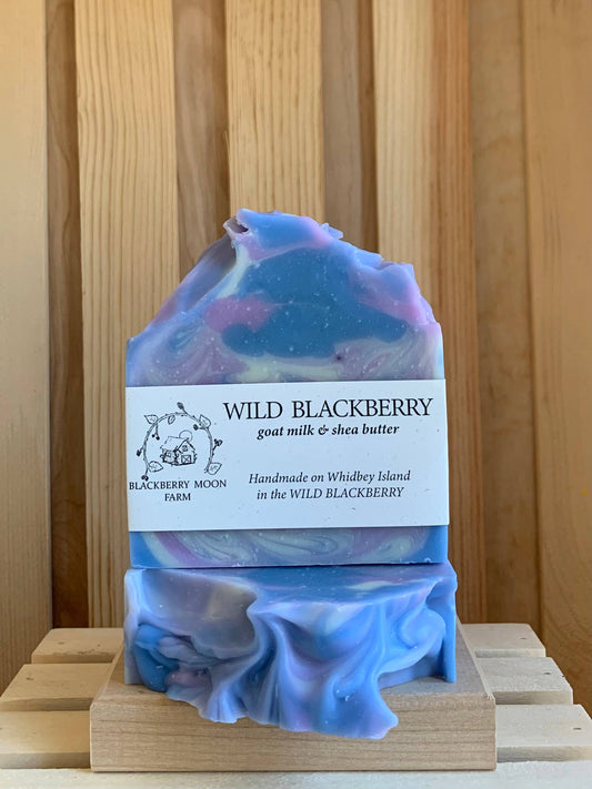 Blackberry Moon Soap - Wild Blackberry