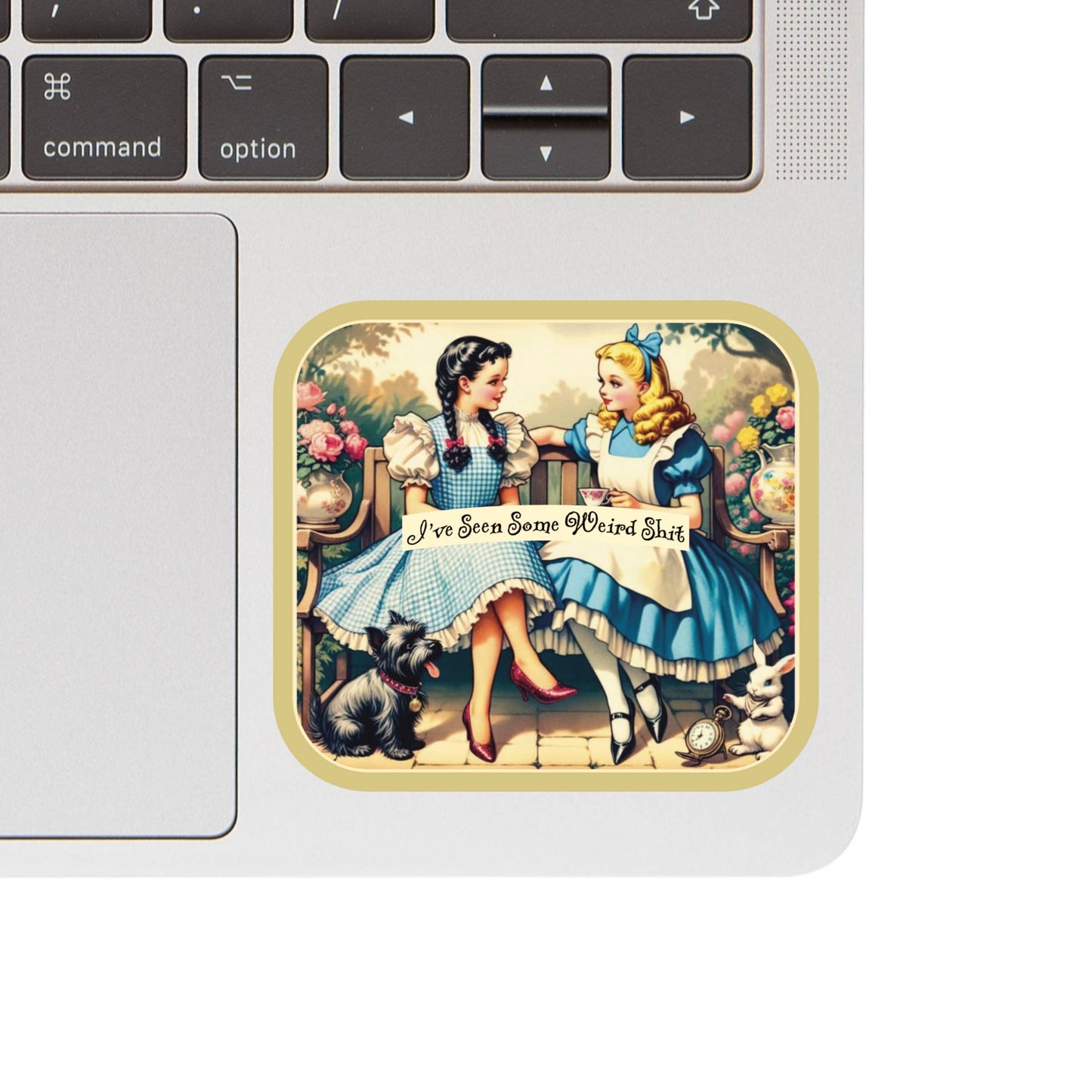 Seen Some Weird Shit Literature High Quality Vinyl Sticker