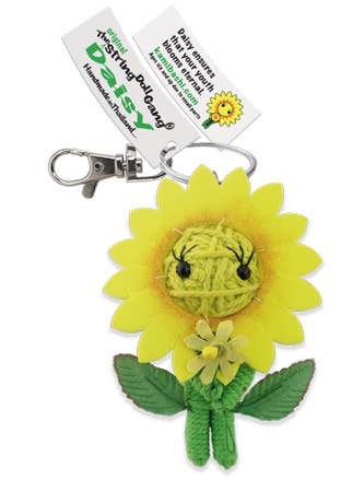 Daisy String Doll Keychain