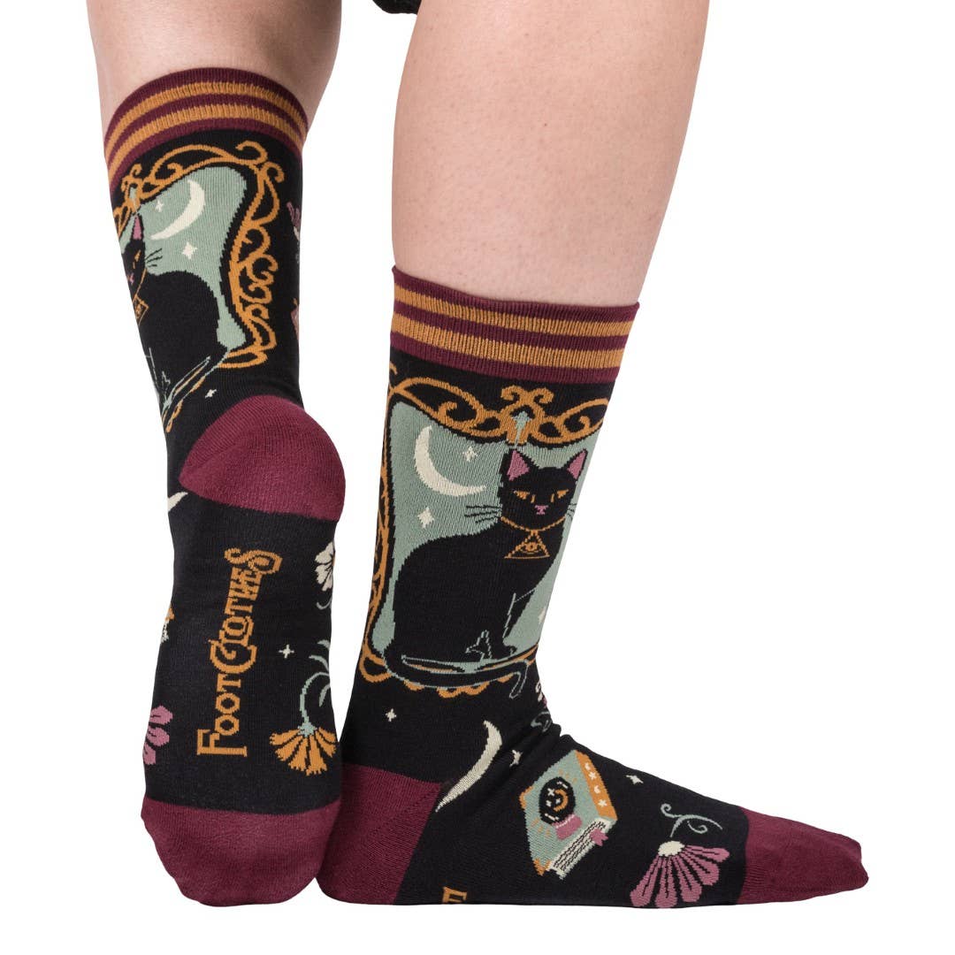 Foot Clothes - Duchess Shadowfloof's Mew World Order Crew Socks