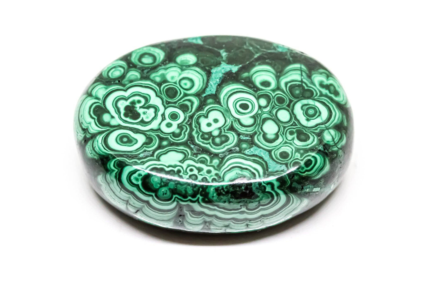 Malachite Pillows Palm Stone (Individual)