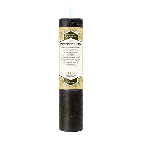 Blessed Herbal Candle Protection