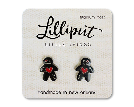 Lilliput Earrings - Voodoo Doll