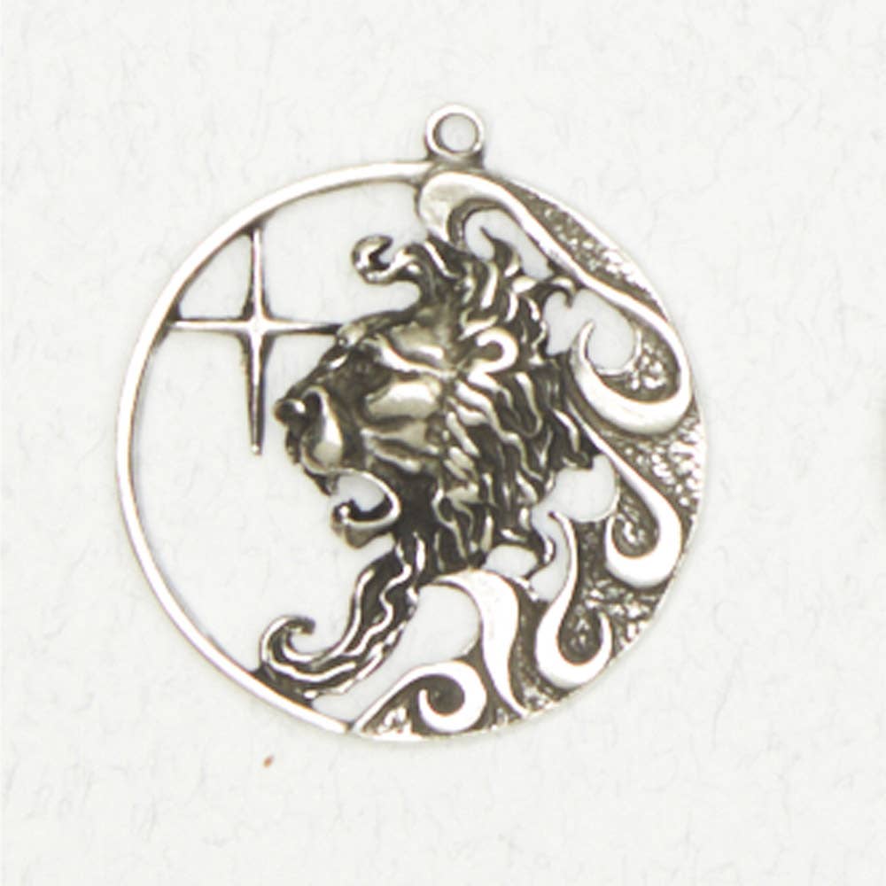 Nirvana - Zodiac Pendant - Leo: Pewter